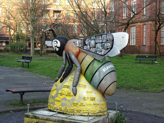 Alan Turing Memorial and Transgender Memorial Sackville Gardens